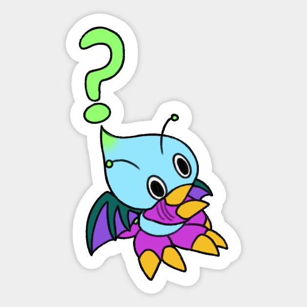 DRAGON CHAO ? Sticker by pigdragon